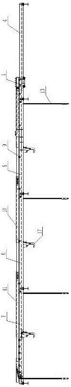 Hydraulic lifting system of toilet bowl lifting forming machine