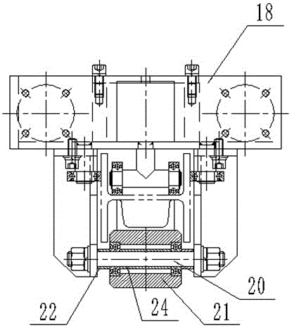 Hydraulic lifting system of toilet bowl lifting forming machine