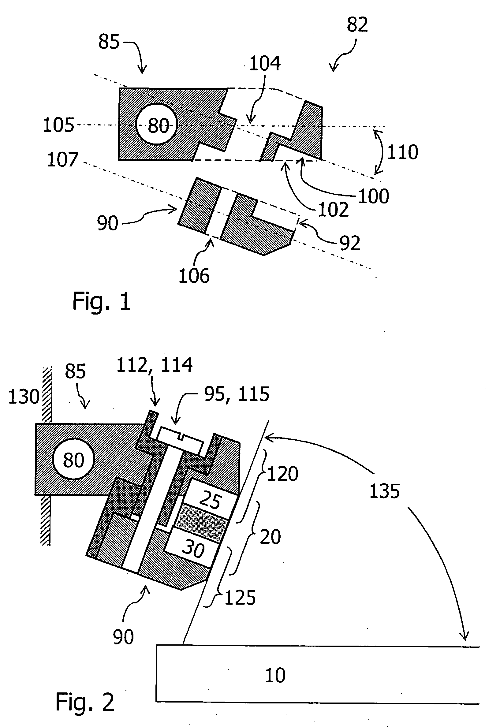 Fastening Unit for Ignition Units and Device for Carbon Deposition