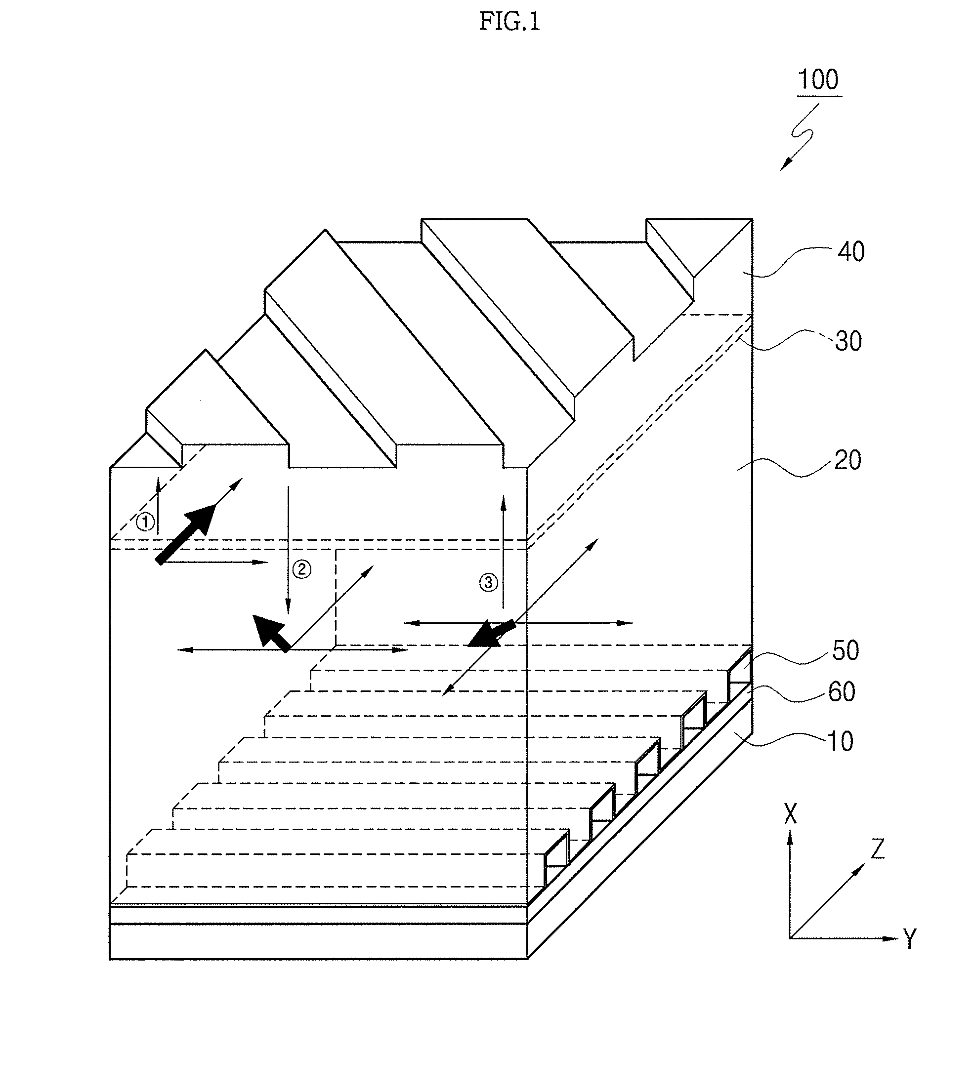 Polarized light emitting diode