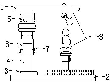 Automatic overvoltage adjustment and protection device