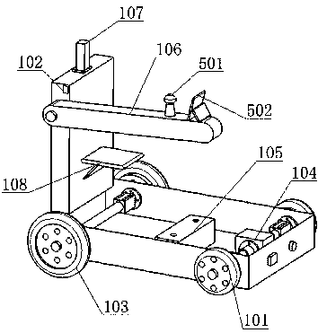 AGV intelligent protection trolley