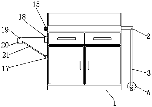 Rostrum for teachers in junior high schools