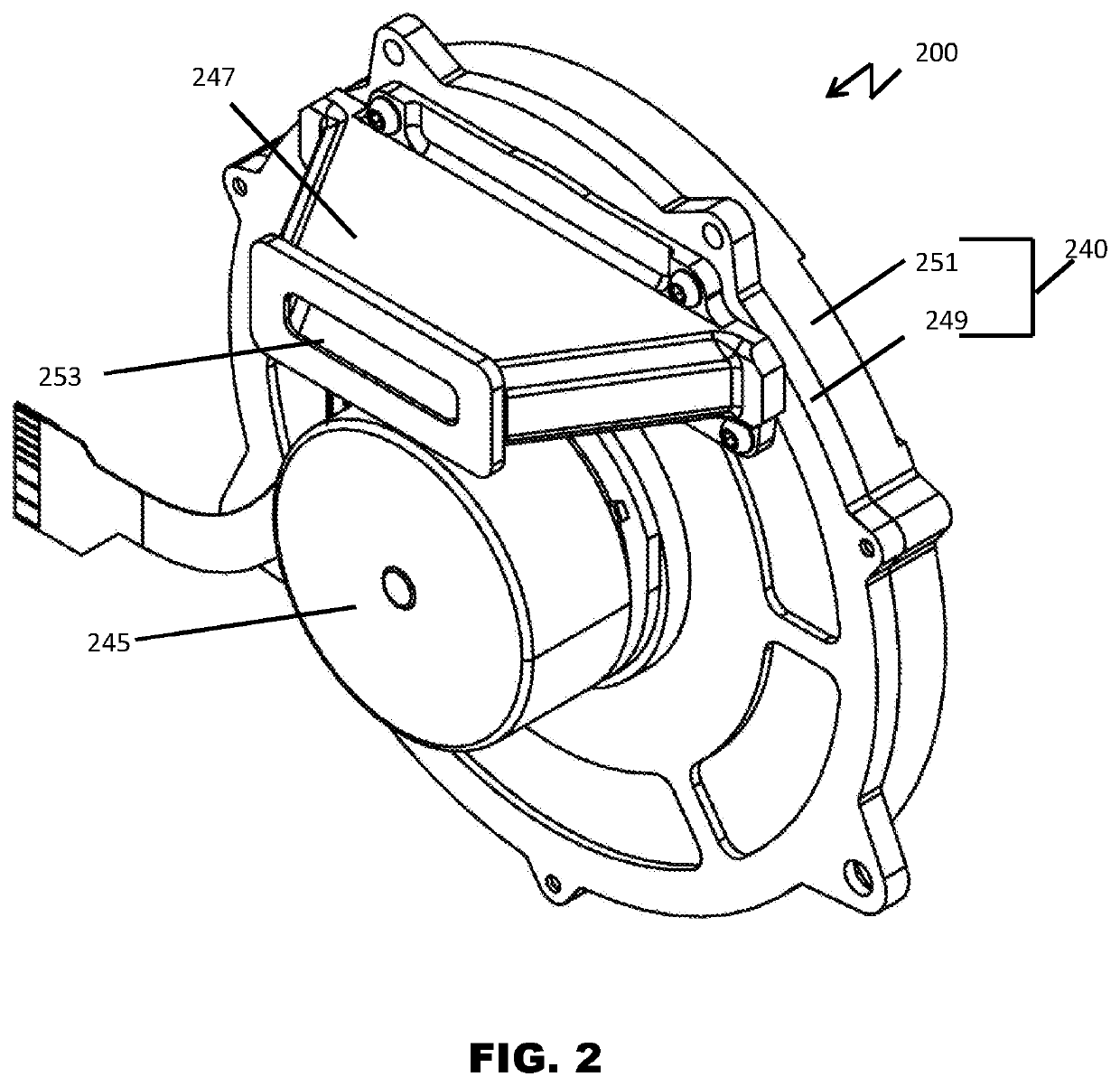 Enclosed x-ray chopper wheel