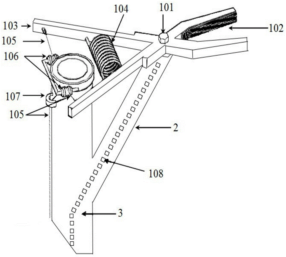 Auxiliary tool for resistive current testing wire of 750KV lightning arrester