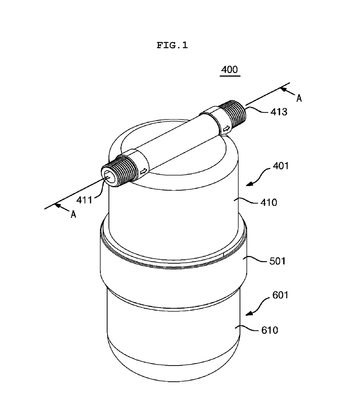 Purification apparatus for compressed air