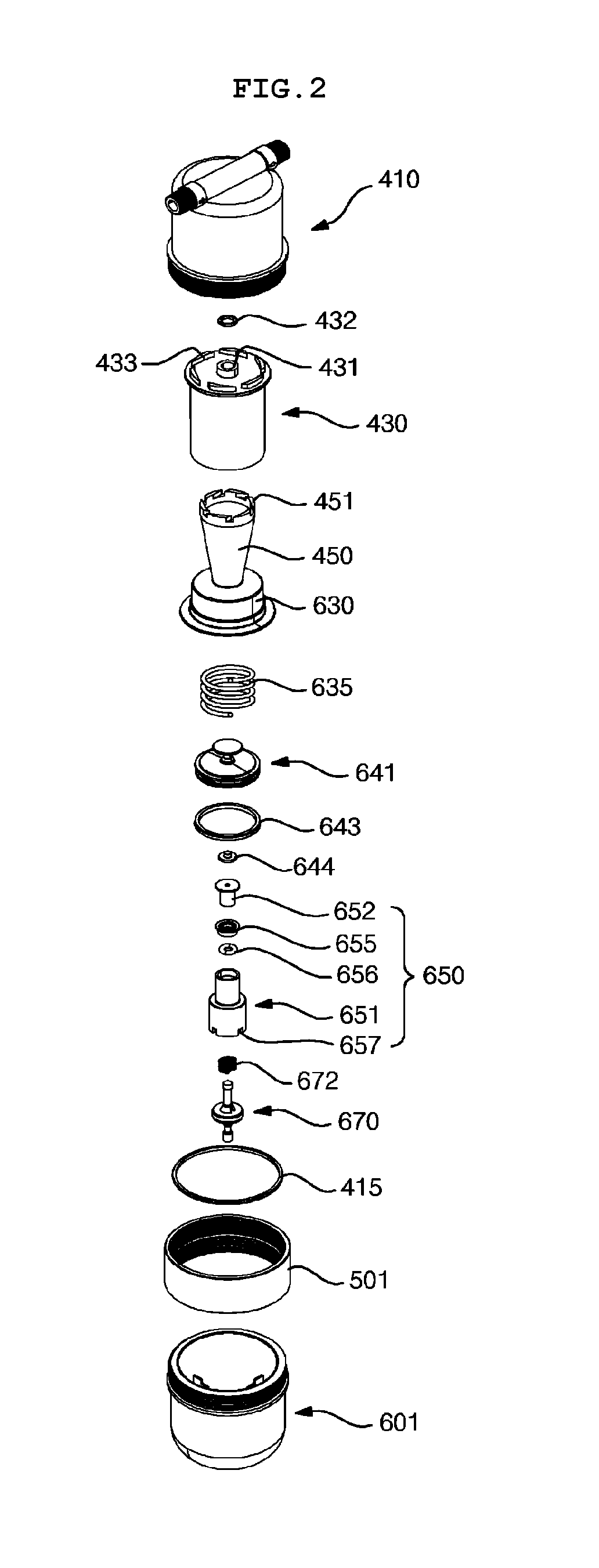 Purification apparatus for compressed air