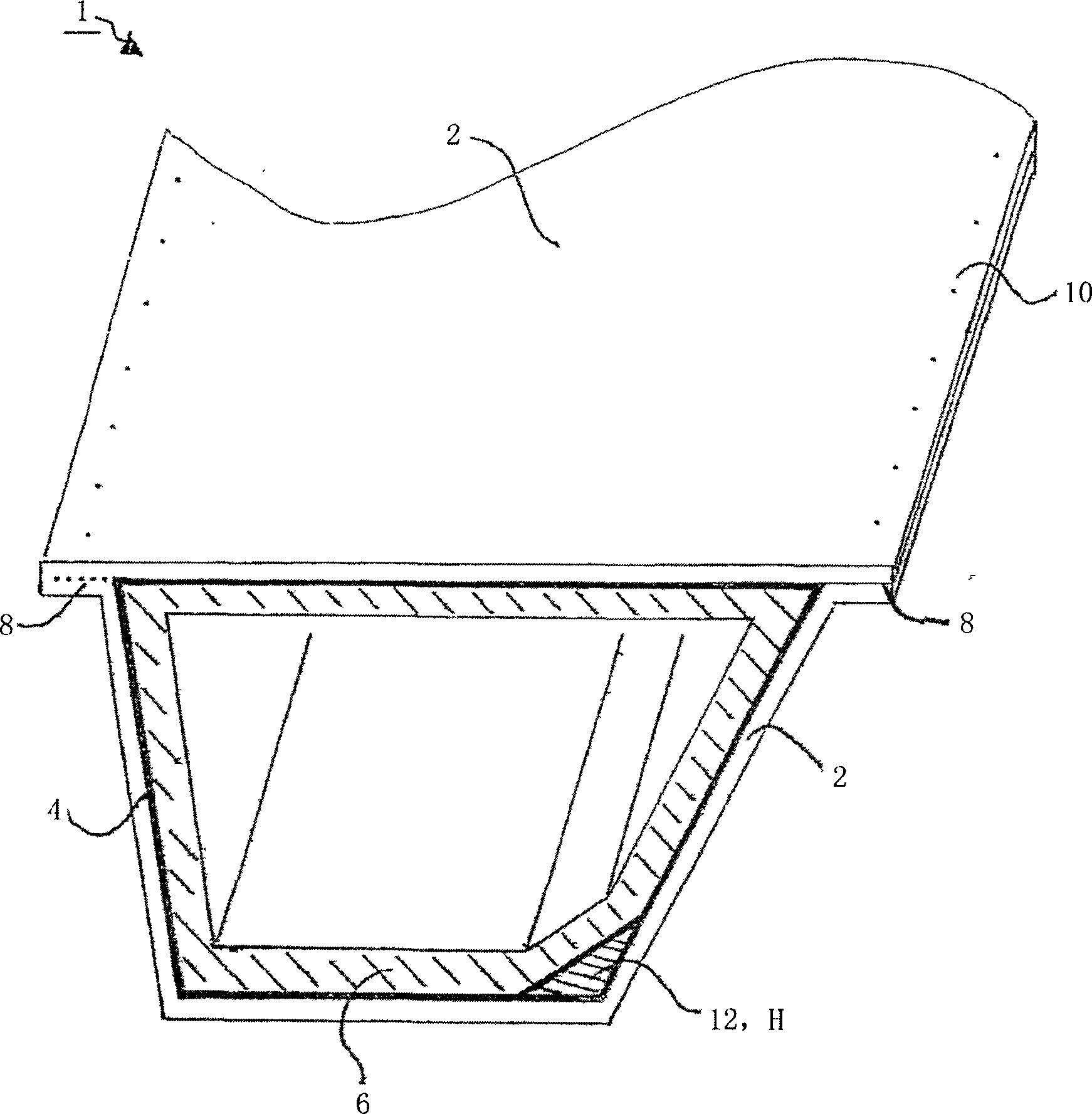 Component, particularly a lightweight hybrid component