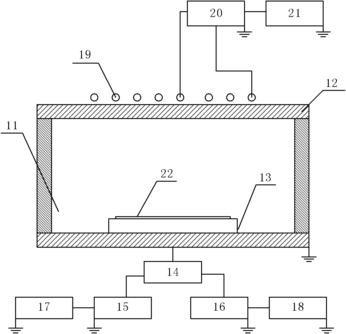 Double frequency filtering device, processing method thereof and semiconductor device