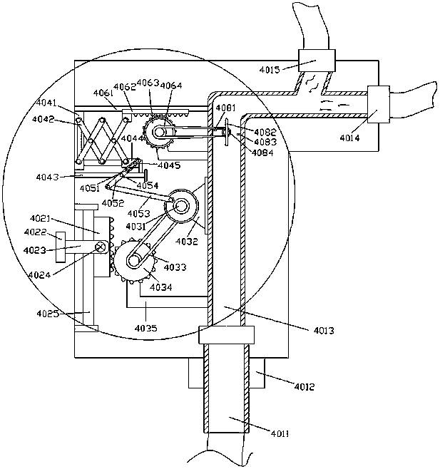 High-efficiency spring production shaping device