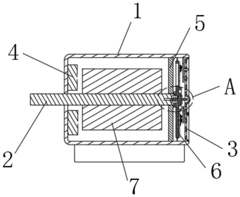 Dustproof motor