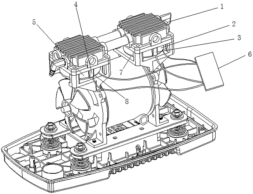 Oxygen production compressor preheating device and method