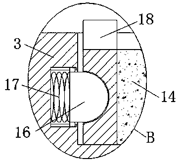 Spraying deodorization device for garbage station