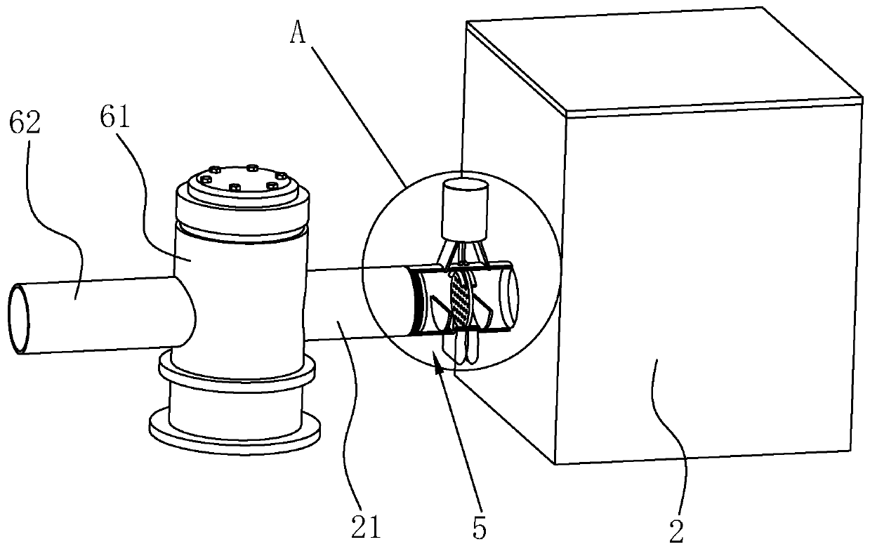 Harmful gas detection device