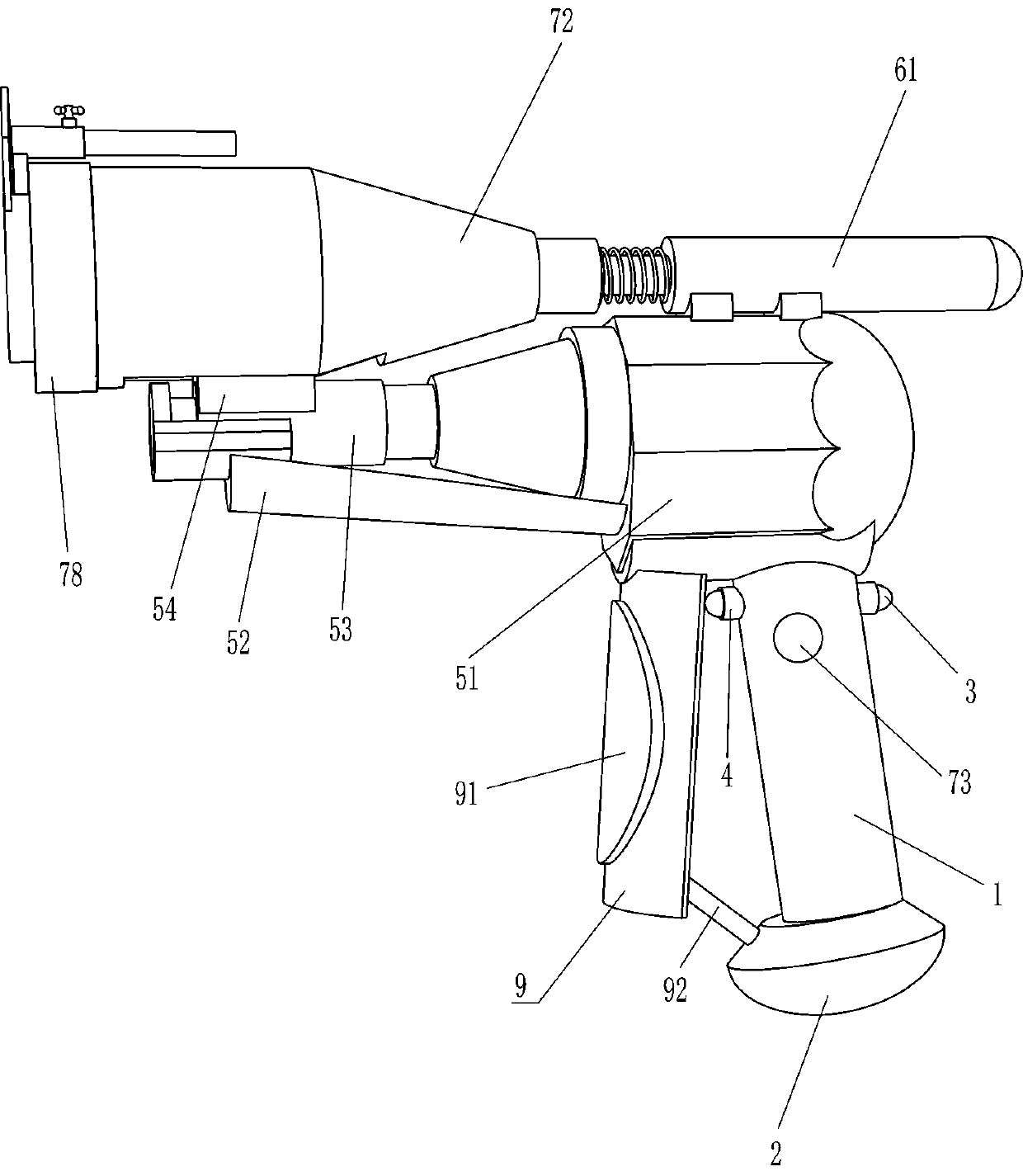 Cold mounting device for interference bolts