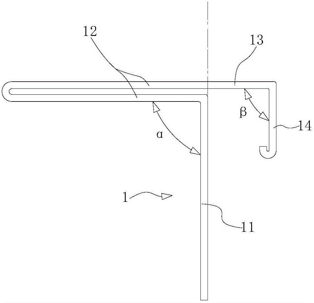 Metal water dripping line for preventing pollution of wall and wall bulging structure