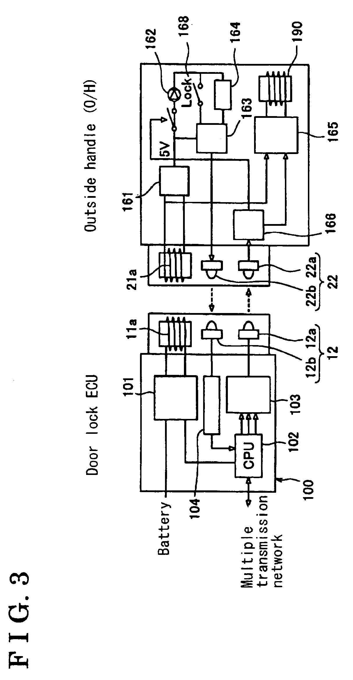 Outside handle device for a vehicle door