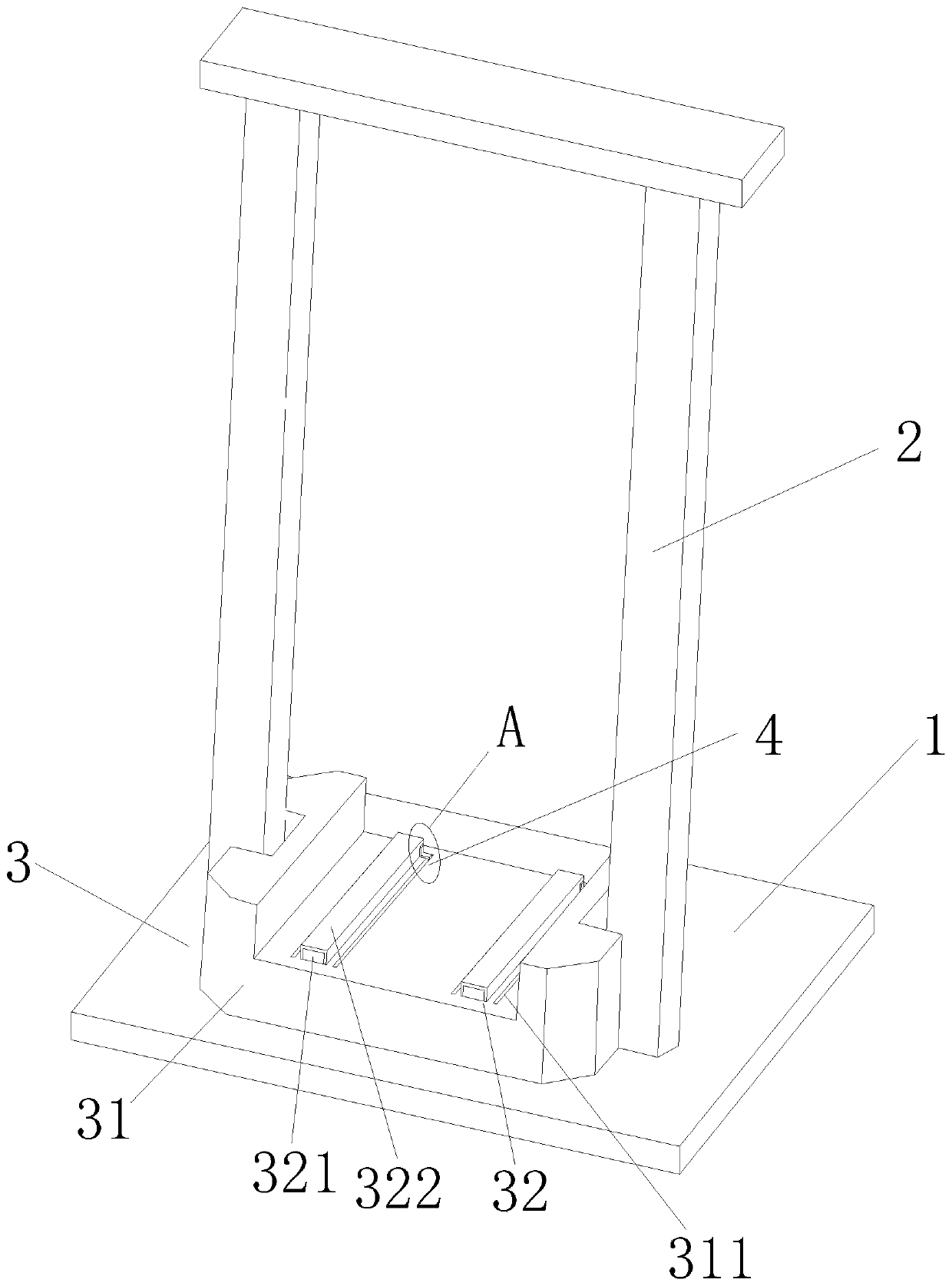 Stacker for warehousing logistics