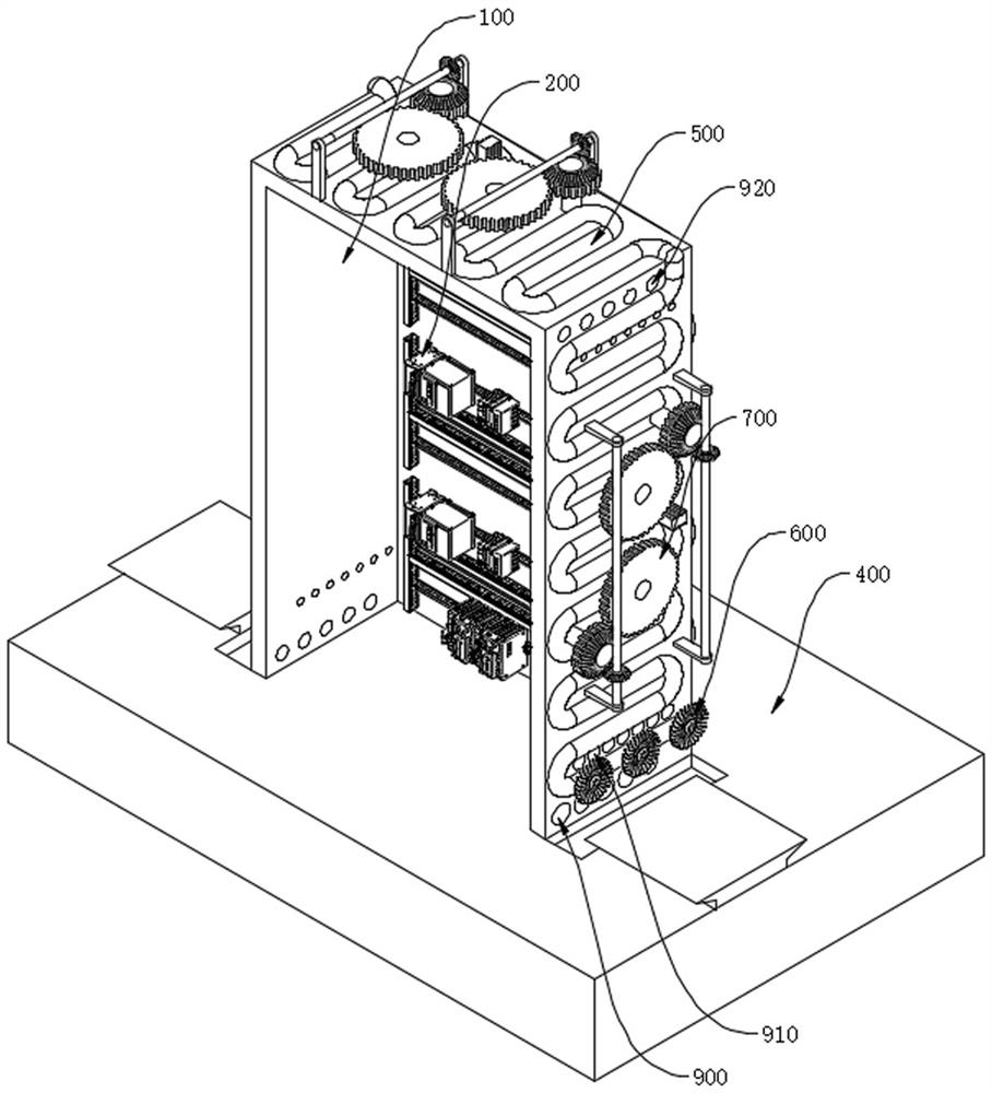 Self-adaptive temperature control type high-voltage switch cabinet for large-temperature-difference region