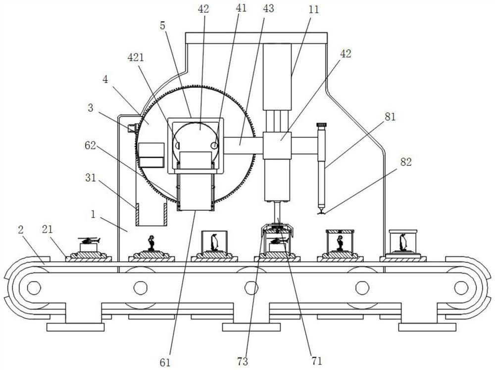 Exhibition and packaging equipment for innovation and entrepreneurship works of college students