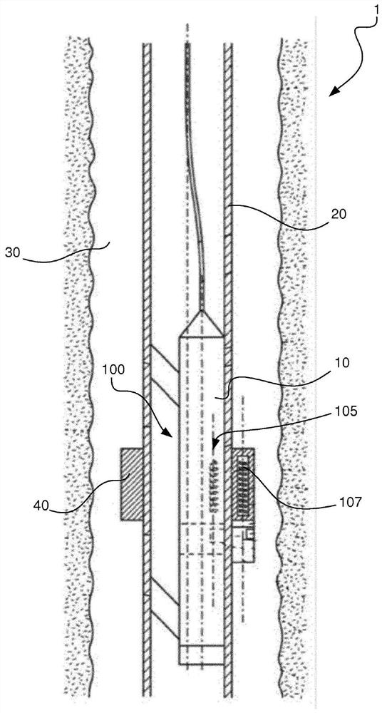 Downhole charging system and method