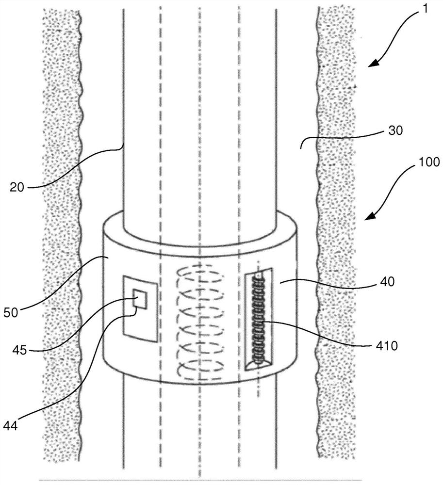 Downhole charging system and method