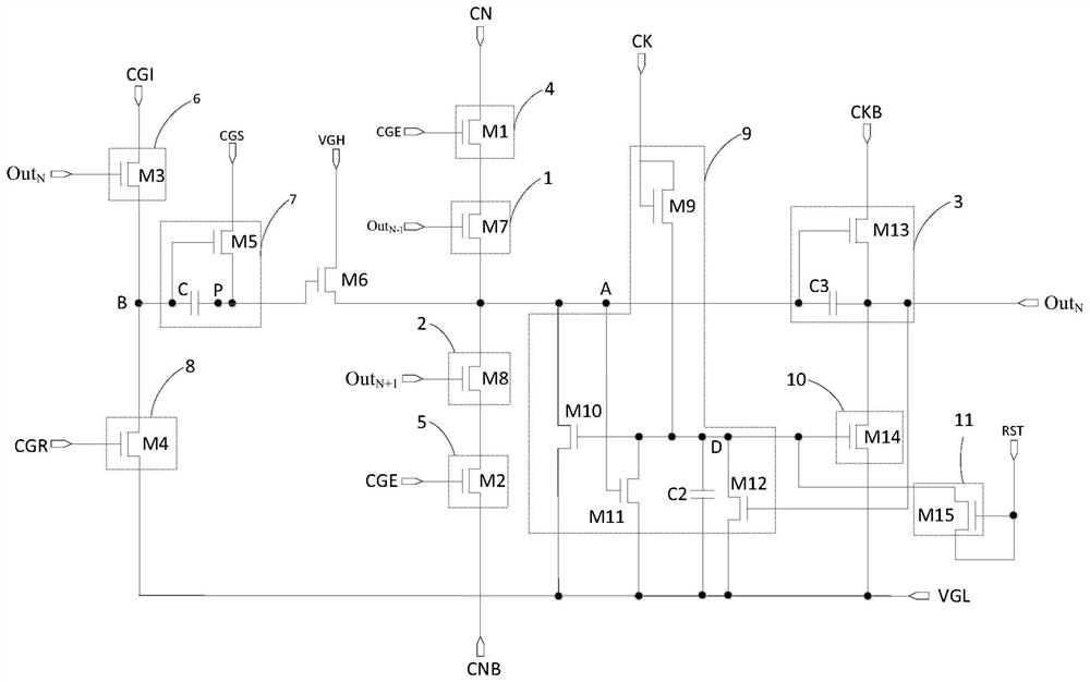 Shift register, gate driving circuit and driving method thereof, display device