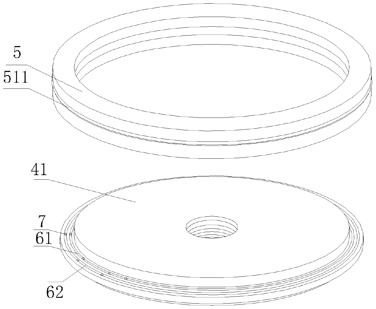 Germination accelerating device for wuta-tsai breeding and using method