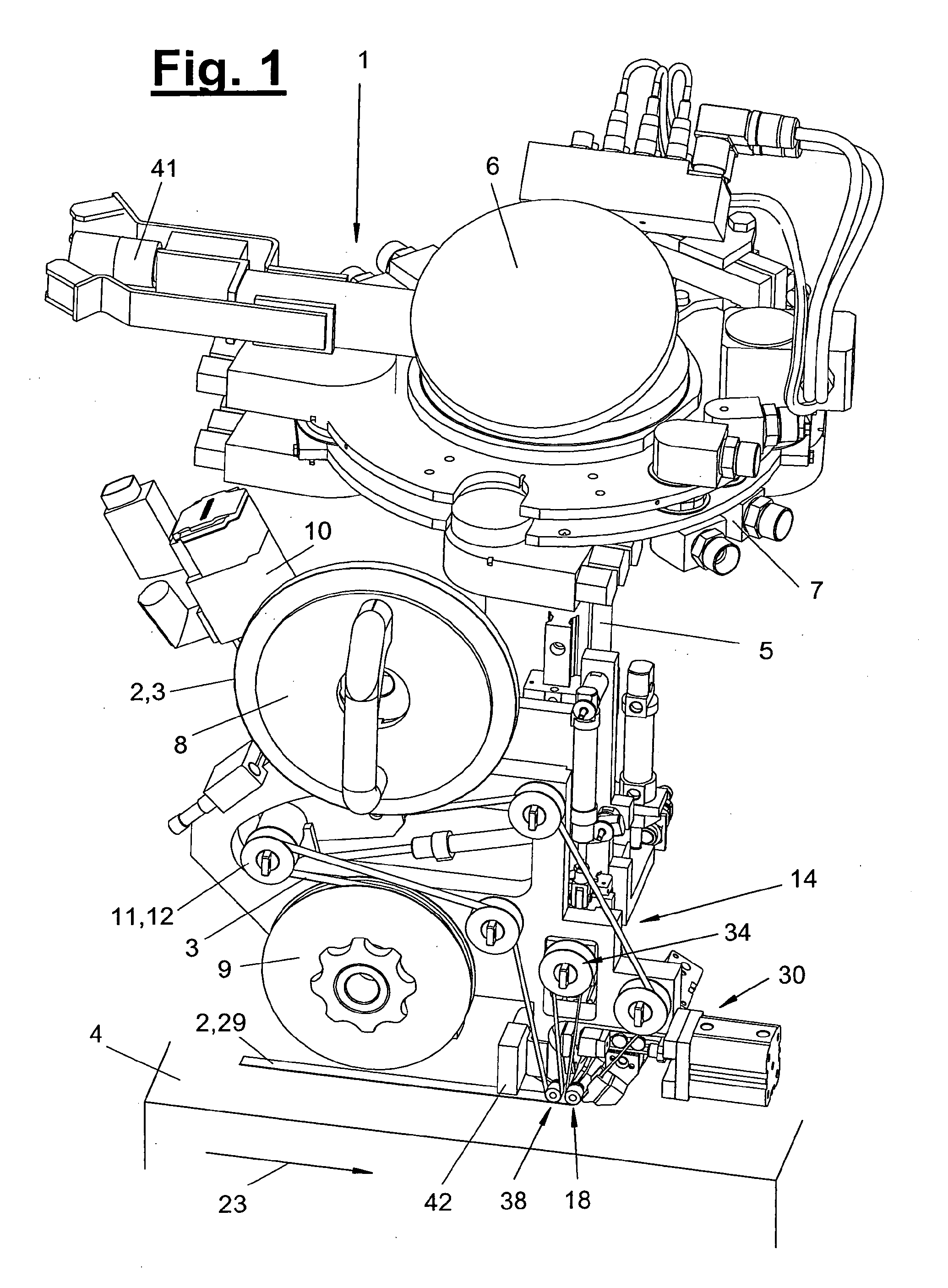 Tape application method and tape application device