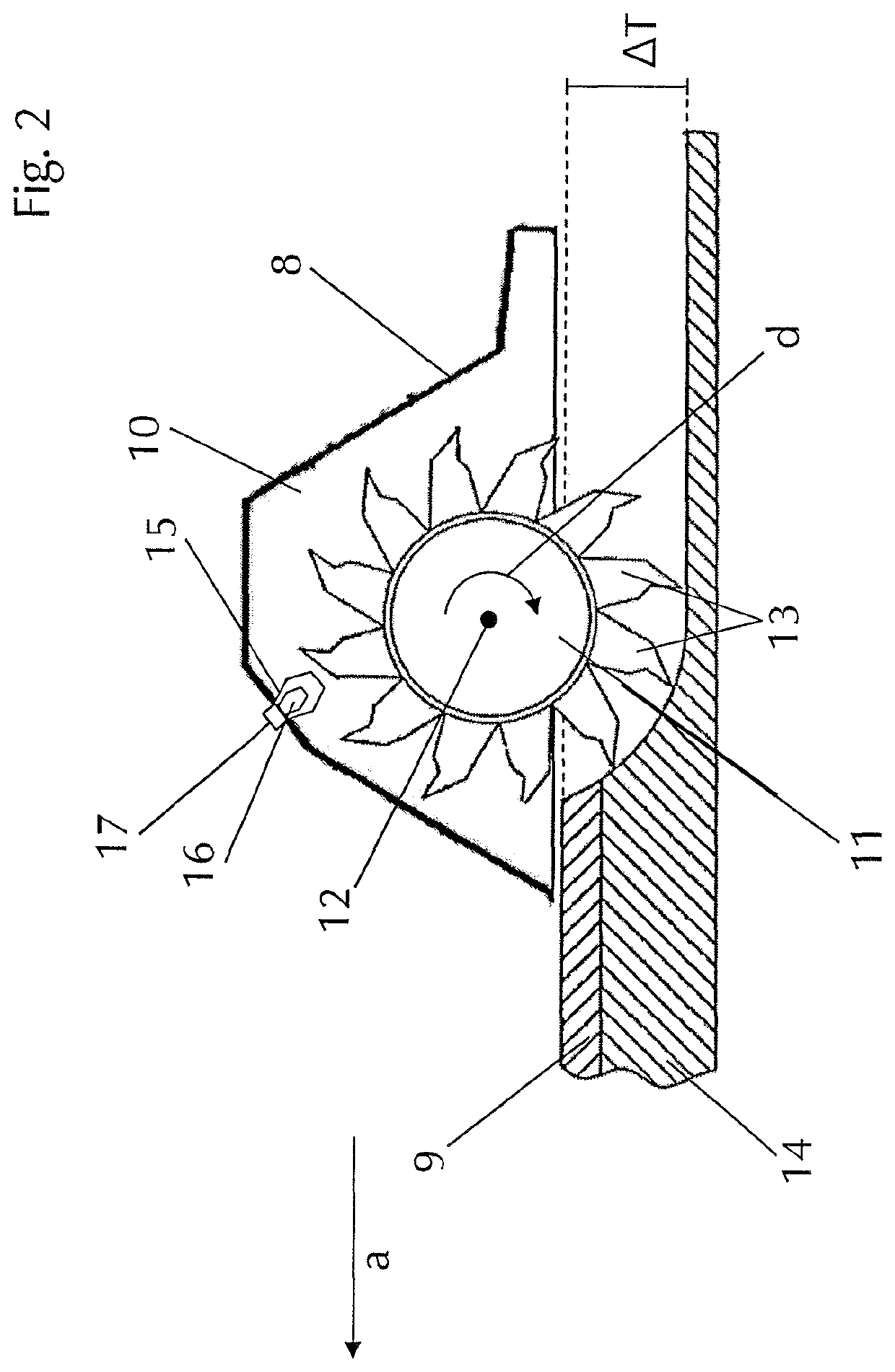 Spraying device for a construction machine for processing the ground, a construction machine with a spraying device and a method for operating a spraying device