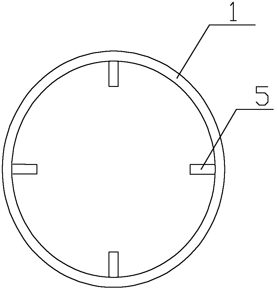 Steel plate type circular thin-walled quenching roller