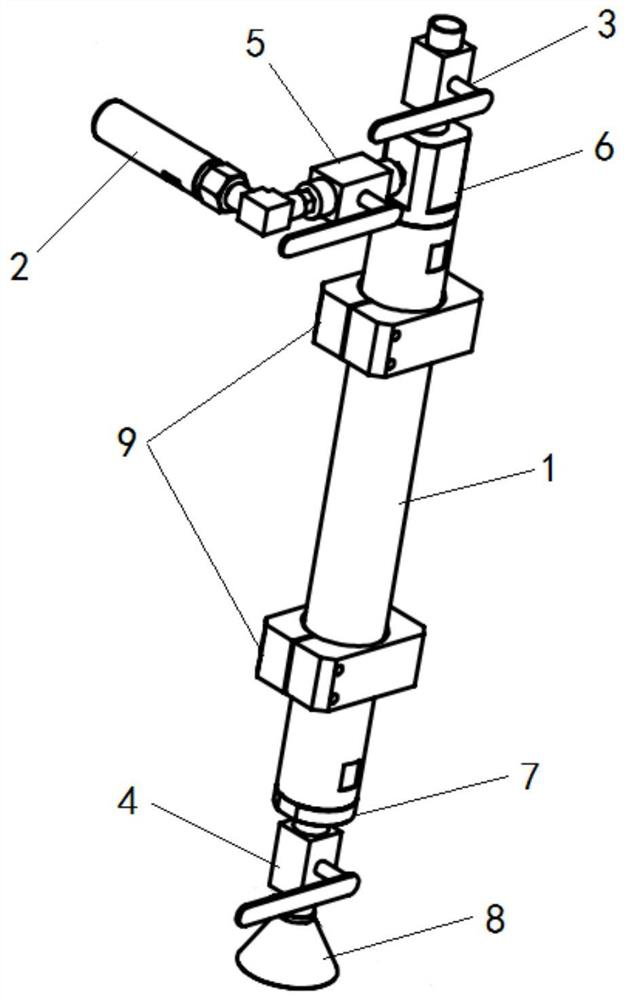 Deep sea rapid loading and unloading device and method thereof