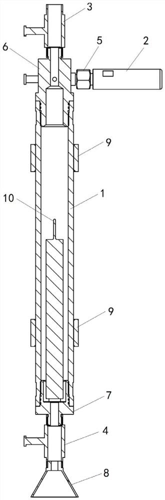 Deep sea rapid loading and unloading device and method thereof