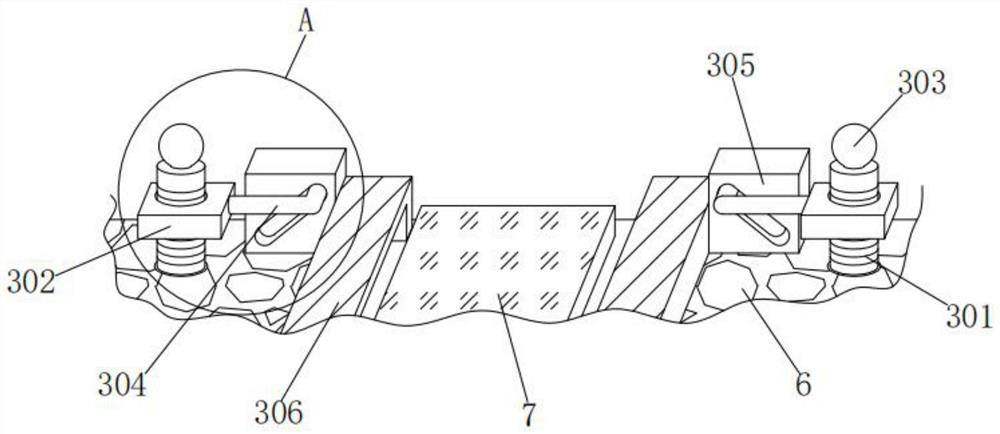 Movable gantry platform structure of ship welding robot