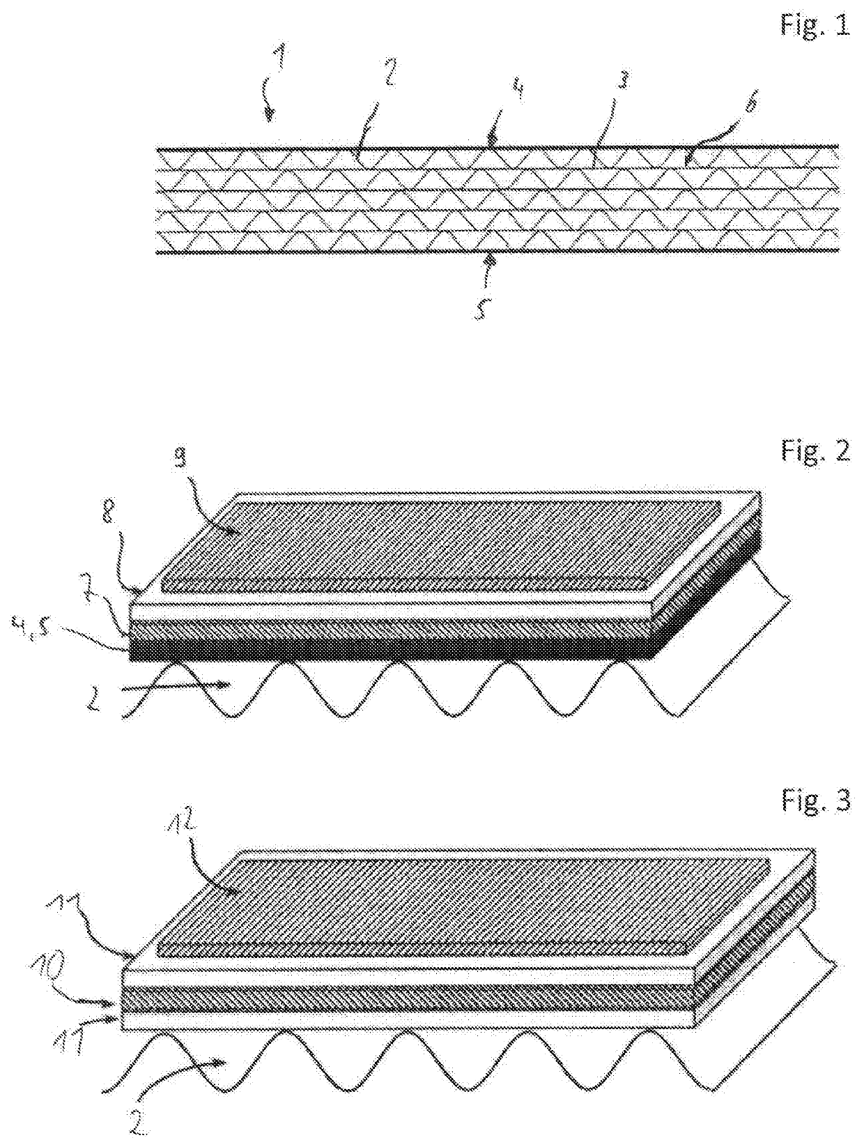 Catalytic converter with electrically heatable heating plate