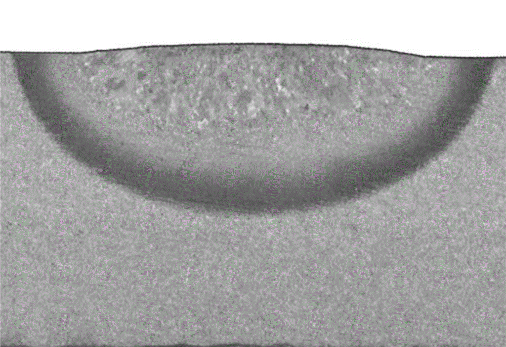 Corrosion agent for displaying low-alloy and high-strength-steel welding heat affected zone partitions and method