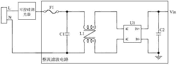 Semiconductor lighting driving circuit, semiconductor lighting device, and dimming method for semiconductor lighting device