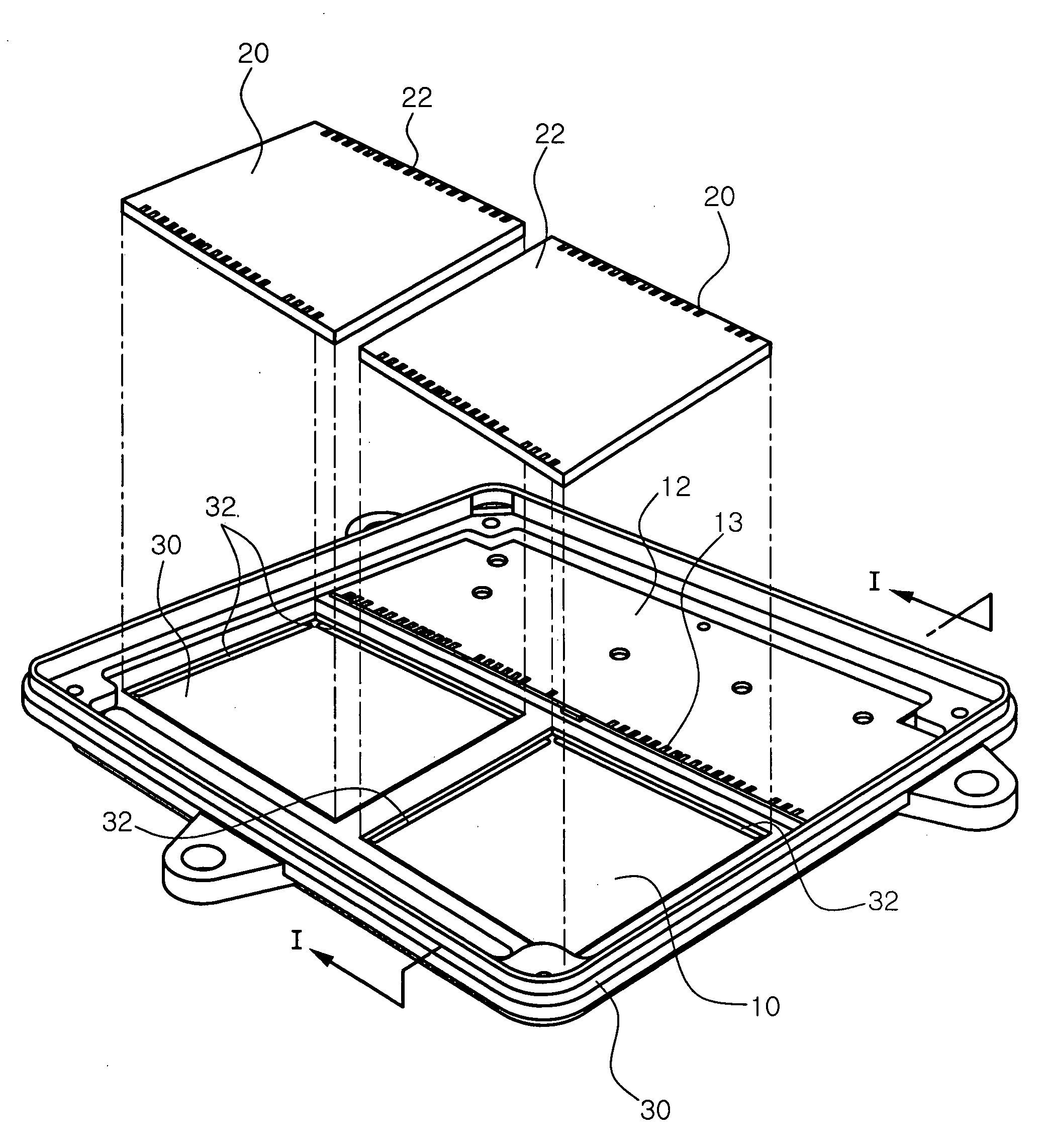 Electric device module