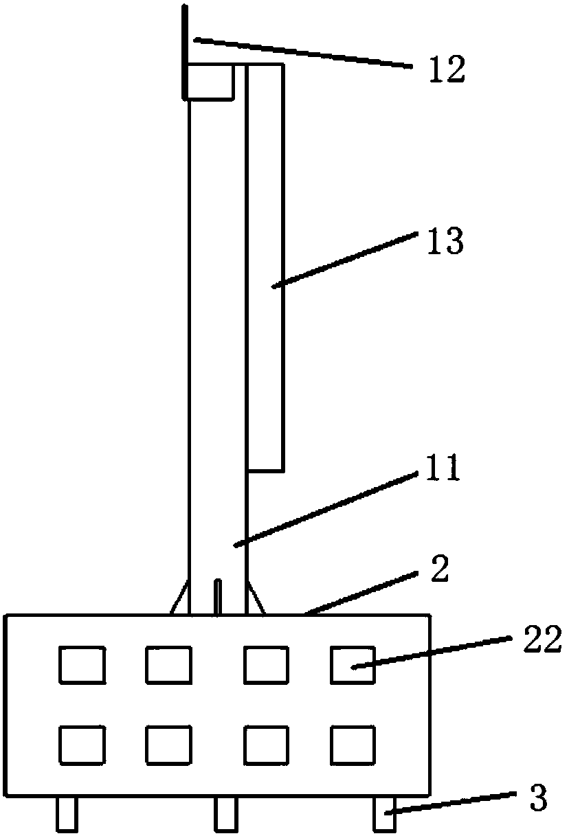 Artificial downflow device