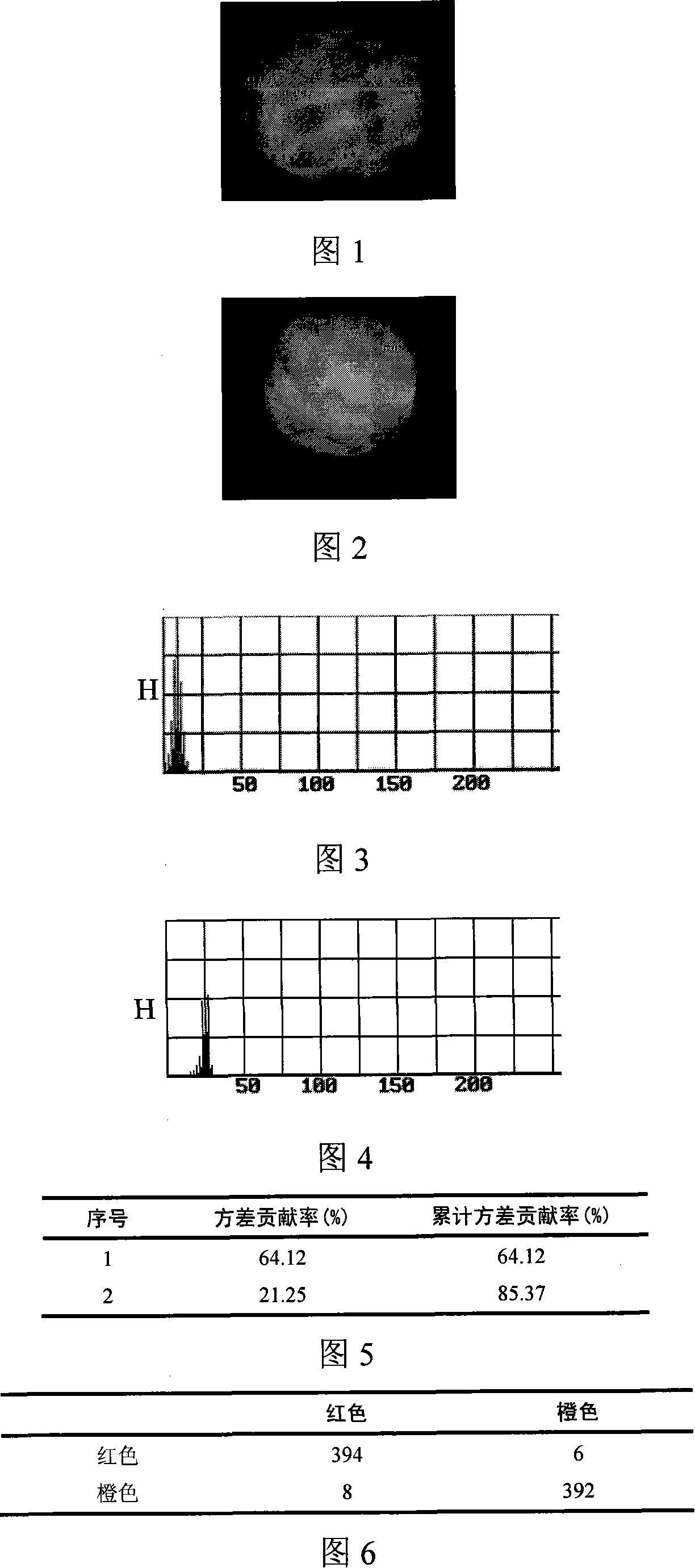 Fruit classifying method according to surface color