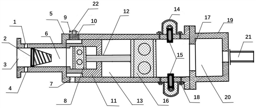 Hydraulic pulsation assisted nitrogen-chemical flooding ground control device and implementation method