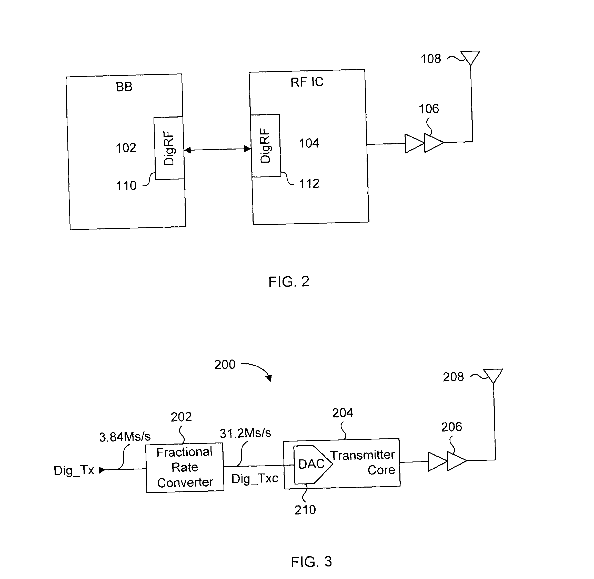 Method and circuit for fractional rate pulse shaping