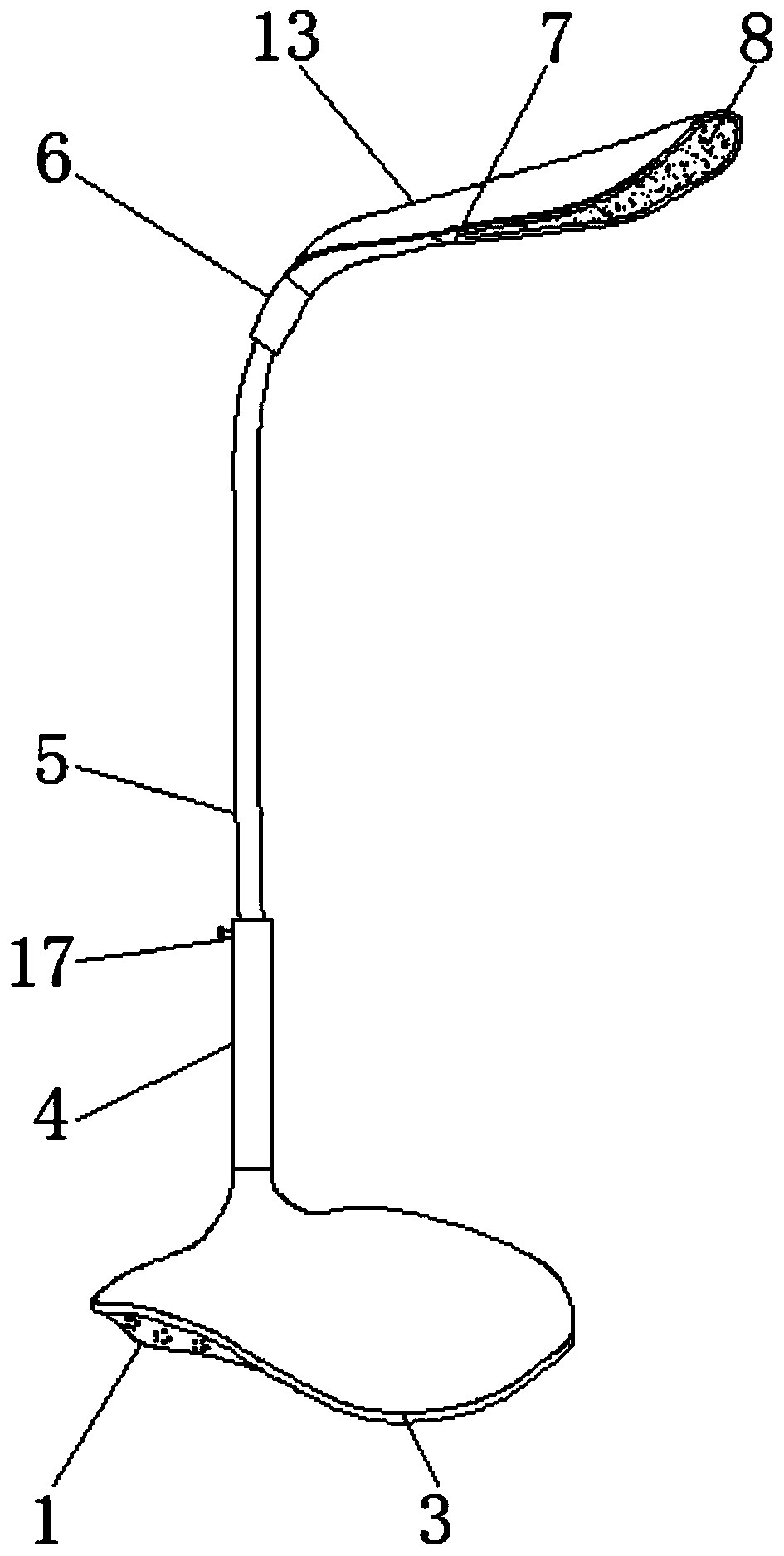 High-cooling-performance LED (light-emitting diode) electric lamp