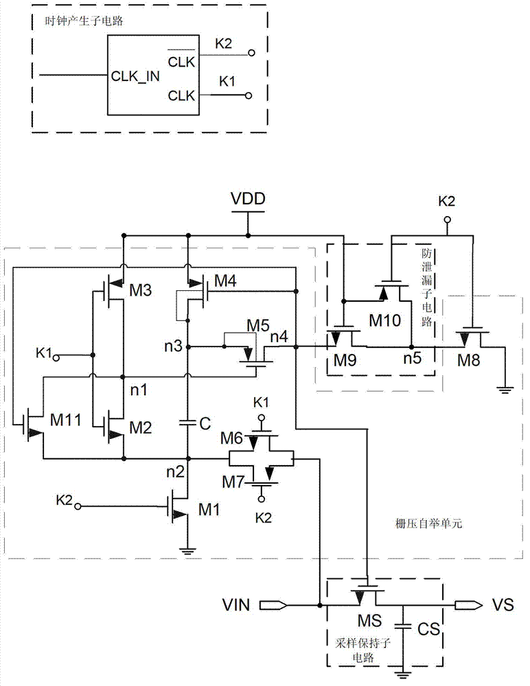 Sampling hold circuit