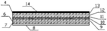 Sound-insulating and heat-insulating glass