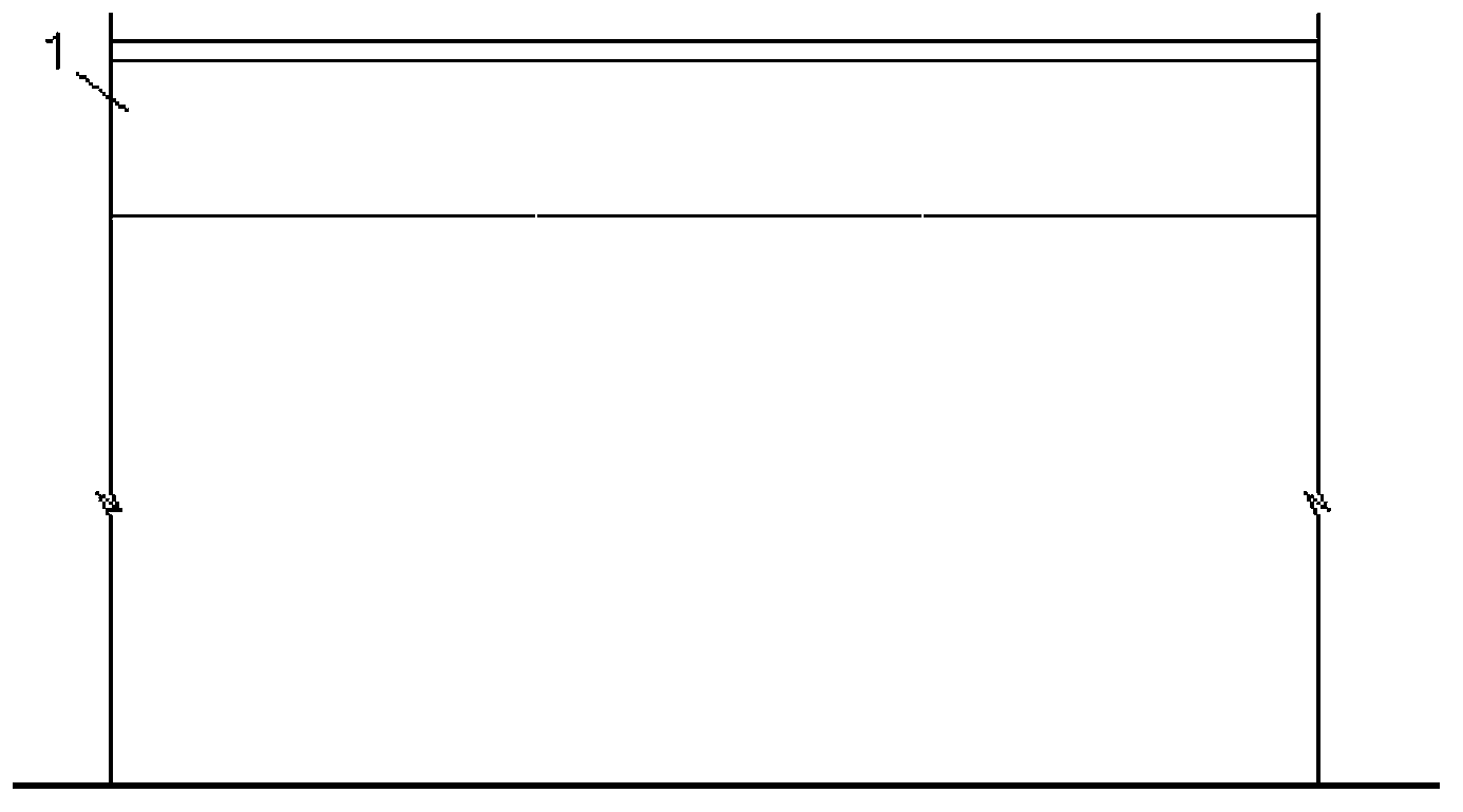 Device and method for decreasing columns and reinforcing girders of reinforced concrete members