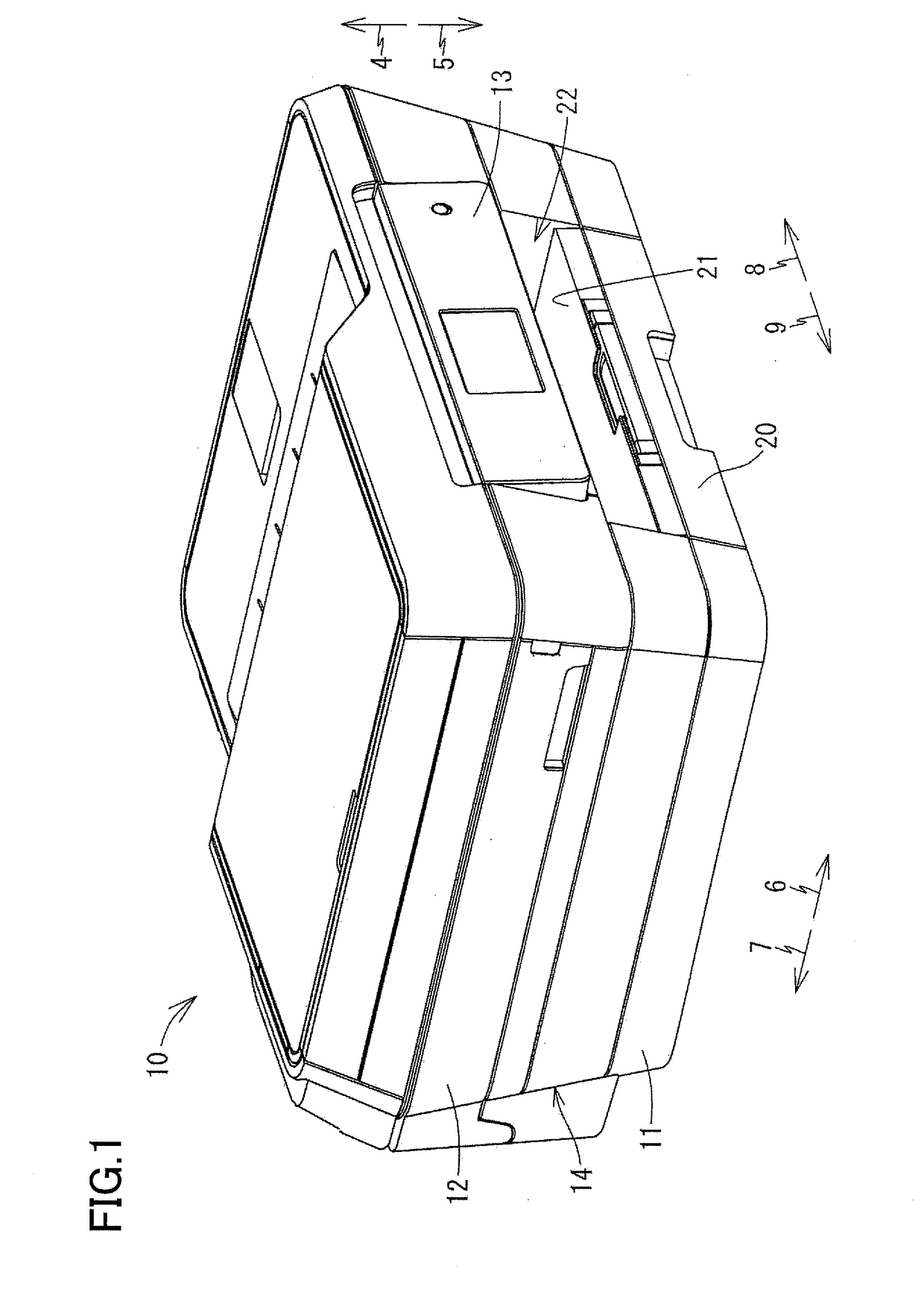 Liquid consuming apparatus and ink-jet printer