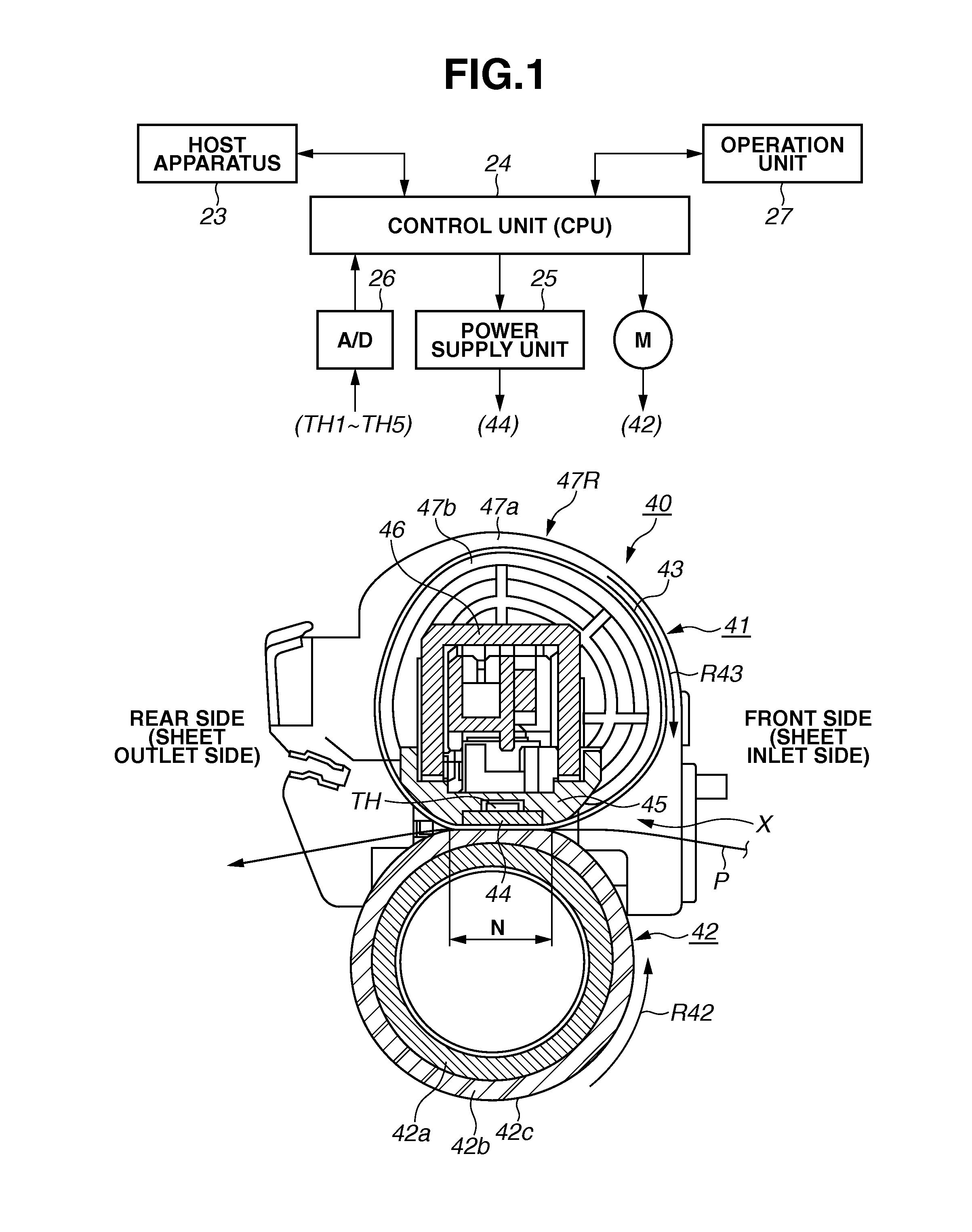 Image heating apparatus for heating toner image on sheet