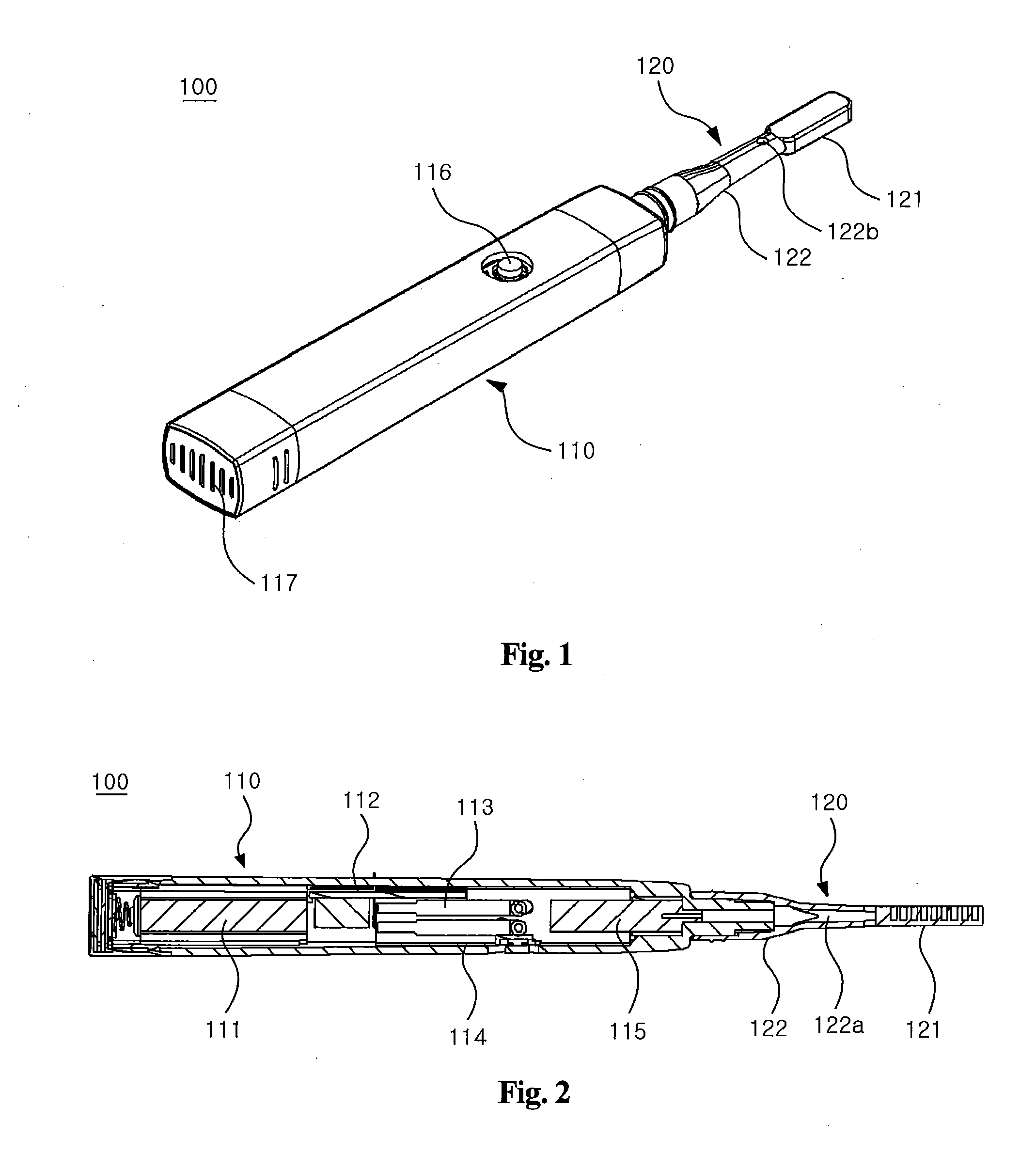 Photocatalyst toothbrush using advanced oxidation process