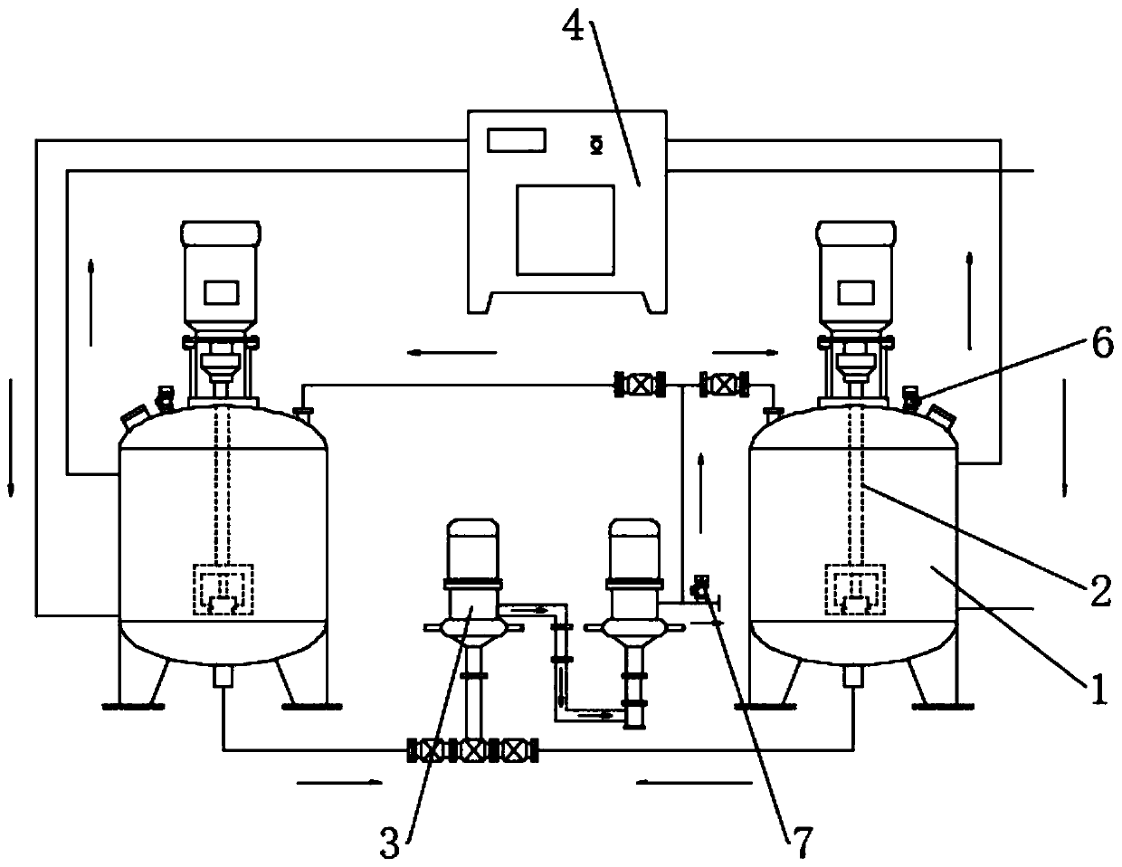 Direct cooling type intelligent automation numerical control low-temperature dispersion smashing and grinding complete facility